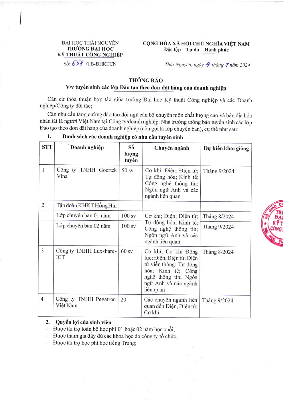 2024.07. TB658 - Tuyển sinh các lớp đơn đặt hàng.png